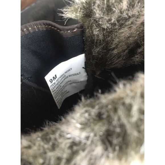 Khombu All-Weather Lindsey Buckle Suede Boot Brown - Picture 7 of 7